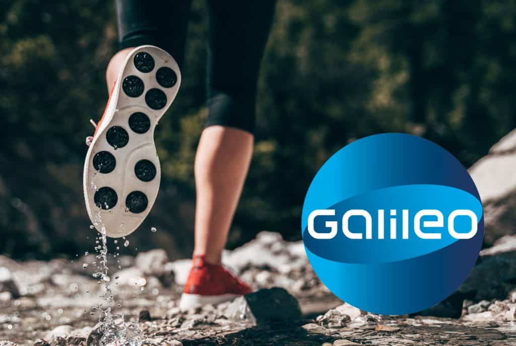Der modulare Schuh von Infinite Running bei Galileo (Pro Sieben)